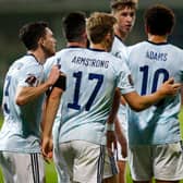 How the Scotland players rated in the win over Moldova. (Photo by BOGDAN TUDOR/AFP via Getty Images)