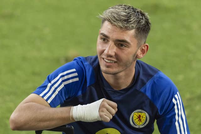 A goal is now the goal after Billy Gilmour appears to have established himself as a midfield mainstay for Scotland and Brighton. (Photo by Craig Foy / SNS Group)