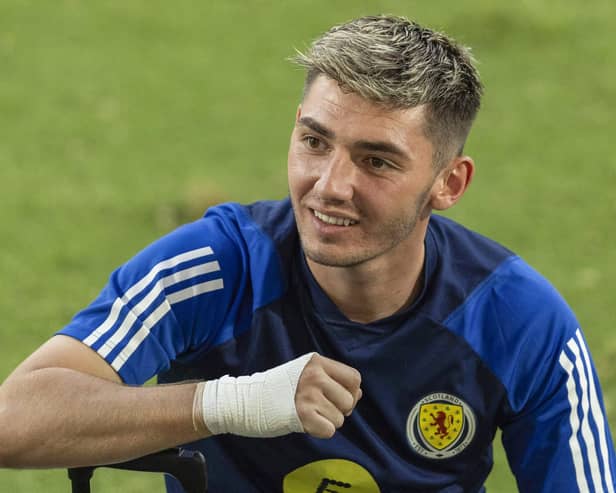 A goal is now the goal after Billy Gilmour appears to have established himself as a midfield mainstay for Scotland and Brighton. (Photo by Craig Foy / SNS Group)