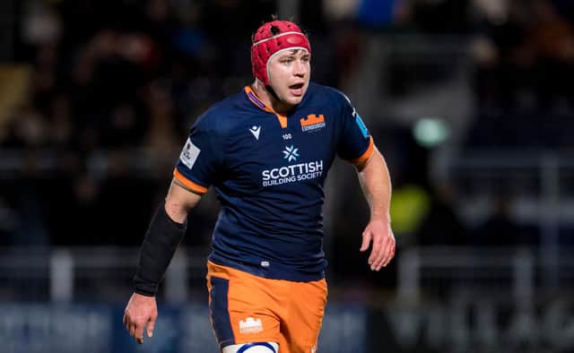 Grant Gilchrist has signed a new contract with Edinburgh.  (Photo by Ross Parker / SNS Group)
