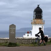 The lighthouse at Dunnet Head in the Highlands of Scotland. Picture: Andrew Milligan/PA Wire