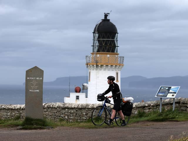 The lighthouse at Dunnet Head in the Highlands of Scotland. Picture: Andrew Milligan/PA Wire