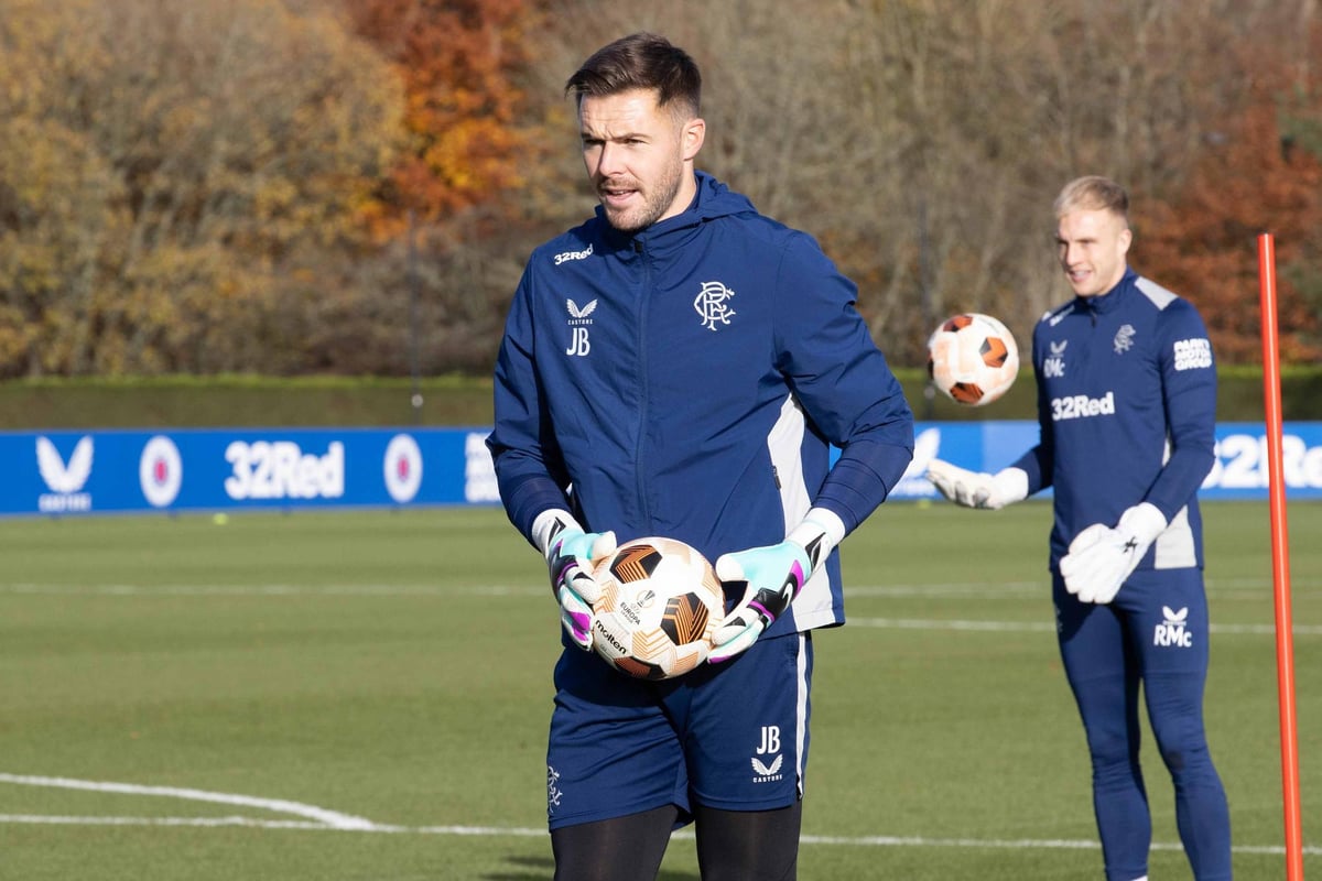Rangers' Jack Butland in Philippe Clement training revelation but says own situation is 'same as under Michael Beale'