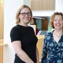 (L-R) Professor Louise Ritchie and Dr Laura Lebec, Network Plus Manager