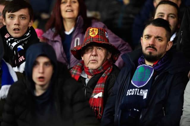Fans at Scotland's match with Kazakhstan last November (Photo by Rob Casey / SNS Group / SFA)