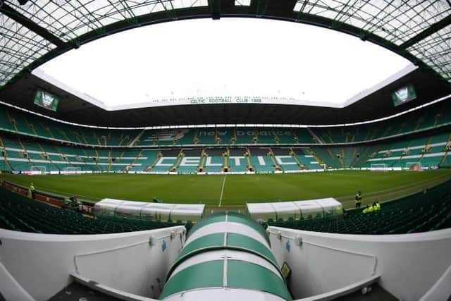 Celtic Park will again be empty for the third Old Firm meeting of season 2020-21 (Photo by Ross Parker/ SNS Group)