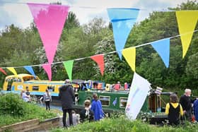 The Union Canal will be transformed by artists for this summer's festivals season. Picture: Julie Howden