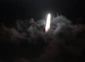 The first launch of a satellite from the UK could be from the Saxa Vord spaceport on Shetland next year (Picture: Arun Sankar/AFP via Getty Images)