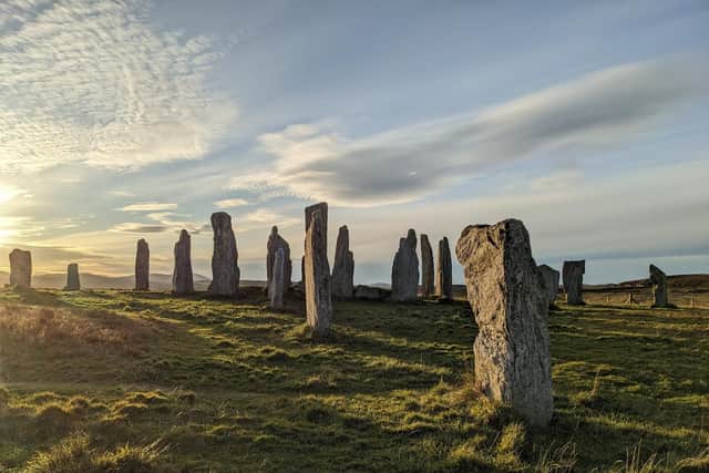 Calanais standing stone in Lewis is expecting a surge in visitor numbers with sensors fitted at the ancient site to track numbers and manage patterns of holidaymakers. PIC: Mark Water.