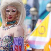 Thousands took to the streets of Liverpool as the city hosted Pride on behalf of the Ukrainian capital of Kyiv (Pic: Peter Byrne/PA Wire)