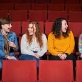 The cast of Little Women, from L-R: Anna Fordham, Jessica Brydges, Rachael McAllister and Meg Chaplin PIC: Fraser Band