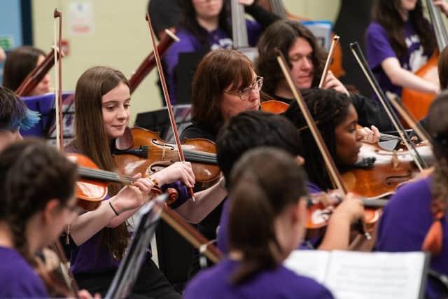 More than 60 children from across Scotland took part in the opening concert
