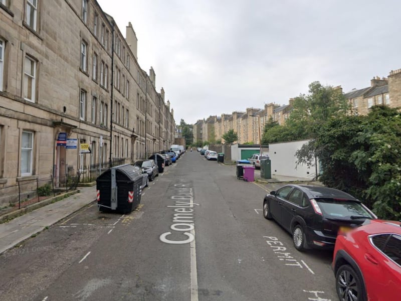 The various streets in Stockbridge with the Comely Bank moniker are named after the Cumliebank estate, which referred to the beauty of the south-facing slope overlooking Inverleith (literally a comely bank). Sir William Fettes, who owned the estate and built the first rows of terraced housing in the early 19th century, also called his mansionhouse Comely Bank House.