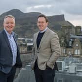 Frank O'Donnell (left) and Malcolm Robertson of Edinburgh-based Charlotte Street Partners. Picture: Phil Wilkinson