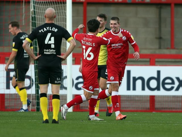 Watters has been on fire this season, and kept up his impressive run of form with a brilliant hat-trick against Barrow on Saturday. The Crawley Town striker now has 12 in 12 in League Two this season, having never scored a senior goal before the start of the campaign. (Photo by Chris Booth/MI News/NurPhoto via Getty Images)
