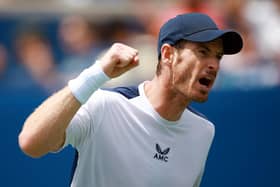 Andy Murray has suffered an abdominal strain.