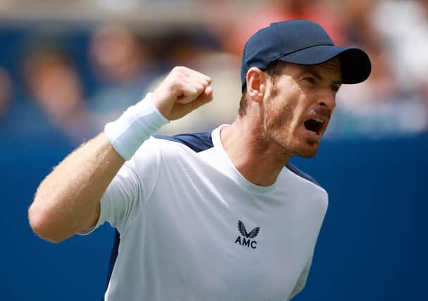 Andy Murray has suffered an abdominal strain.