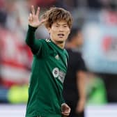 Celtic's Kyogo Furuhashi has been out since Boxing Day. (Photo by Rico Brouwer / SNS Group)