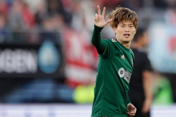 Celtic's Kyogo Furuhashi has been out since Boxing Day. (Photo by Rico Brouwer / SNS Group)