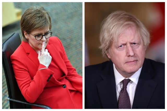 Nicola Sturgeon has said the Met Police's intervention in the publication of the Sue Gray report creates the suspicion it could be to help Boris Johnson.