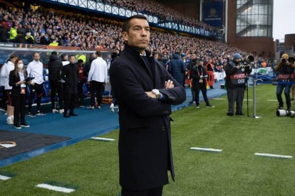Rangers manager Giovanni van Bronckhorst has rung the changes. (Photo by Alan Harvey / SNS Group)