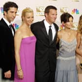 The eagerly awaited Friends reunion special could begin filming as soon as next month, David Schwimmer has revealed. (Photo credit should read LEE CELANO/AFP via Getty Images)