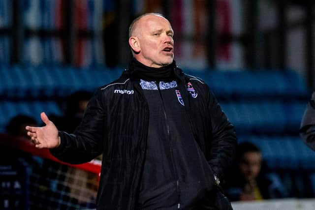 Ross County manager John Hughes has heaped praise on Rangers' style of play. (Photo by Sammy Turner / SNS Group)