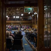 A morning session at the Church of Scotland's General Assembly in May. There was a palpable sense of anxiety, regret and fear at this year's gathering, where Kirk business is examined and decisions made on the way ahead, writes Stuart Kelly. PIC: Andy O'Brien.