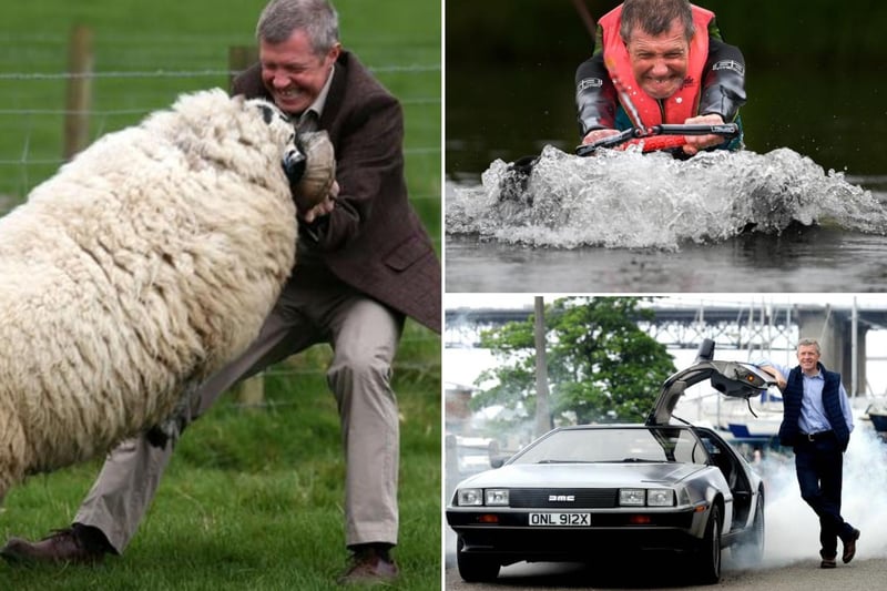 Here are our favourite of Willie Rennie's photo ops.