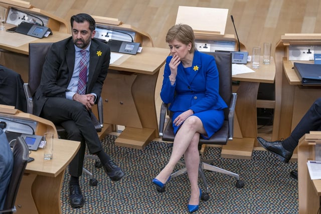 She ended her final contribution in the Parliament chamber as First Minister by thanking the people of Scotland “whether you voted for me or not”.