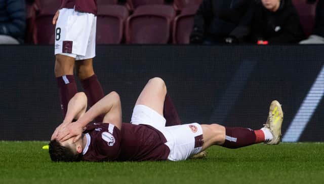 Hearts defender John Souttar is preparing for an operation