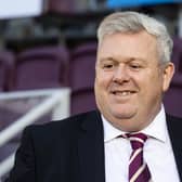 Hearts chief executive Andrew McKinlay issued a statement to and about the club's supporters.  (Photo by Mark Scates / SNS Group)