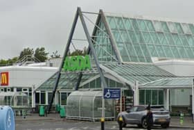 The disturbance happened at Asda's store in Dunfermline (Pic: Google Maps)