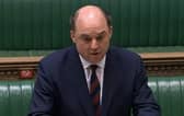 Frontrunner: Defence Secretary Ben Wallace, a former Scots Guard, is being tipped as a possible future Tory leader