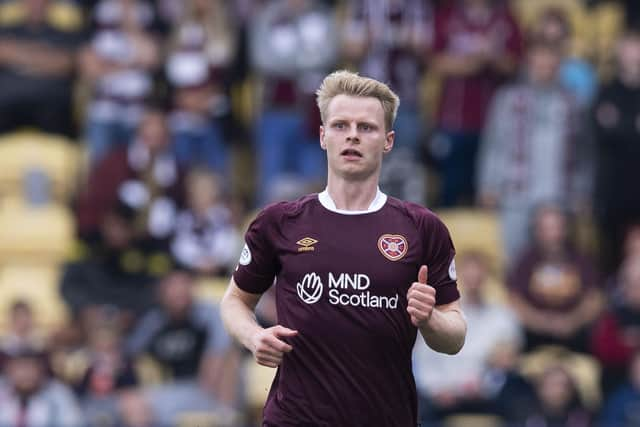 Gary Mackay-Steven missed the majority of Hearts' season through injury. (Photo by Paul Devlin / SNS Group)