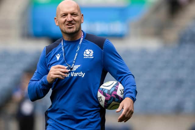 Gregor Townsend during a Scotland training session at Scottish Gas Murrayfield earlier this month. The coach will name his World Cup squad on Wednesday. (Photo by Craig Williamson / SNS Group)