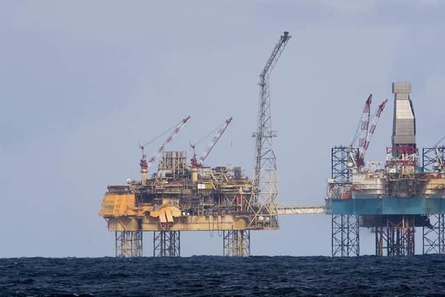 North Sea oil and gas supports tens of thousands of jobs (Picture: Jonathan Nackstrand/AFP via Getty Images)