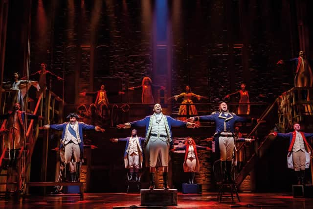 Hamilton is at the Festival Theatre in Edinburgh until 27 April. Picture: Danny Kaan