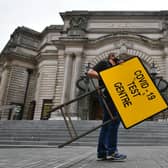 Covid-19 test centre opened up in Edinburgh's Usher Hall