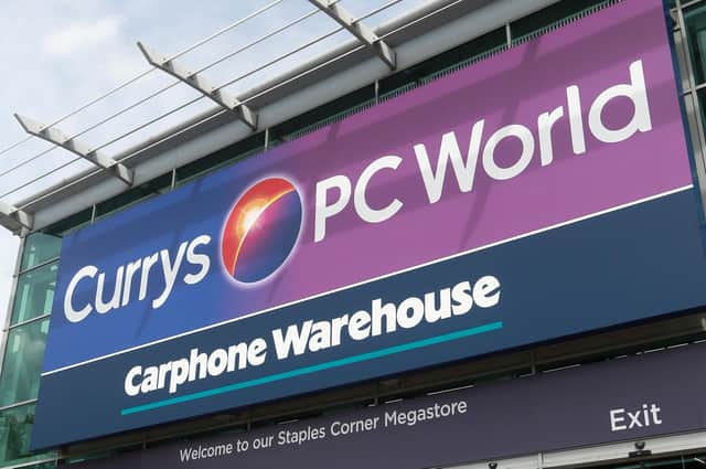 Retail giant Dixons Carphone owns the Currys and PC World brands.