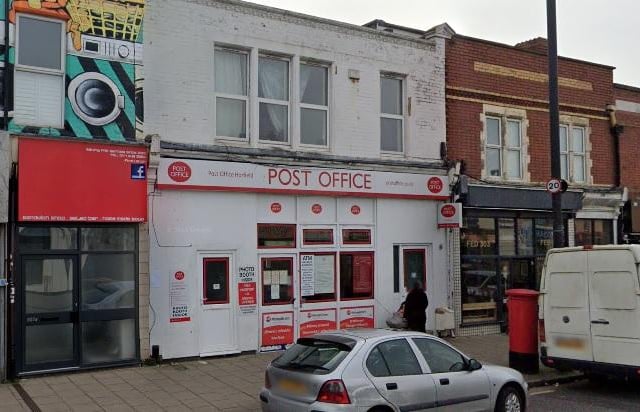 Post Office in Gloucester Road, Horfield, was visited by marshals on February 22.
They found the queue was not actively managed by the business, and it was interfering with the entrance of another business.
People in the queue was also not found to be social distancing or wearing a facemask.
A Post Office spokesperson said: “Horfield Post Office is operated by an independent Postmaster. 
"We have provided posters reminding customers of the need to maintain distance from one and another whilst in a branch and markers on the floor. 
"UK Government guidance is that when visiting a store, masks should be worn but this is not something that can be enforced by a postmaster or their staff.”