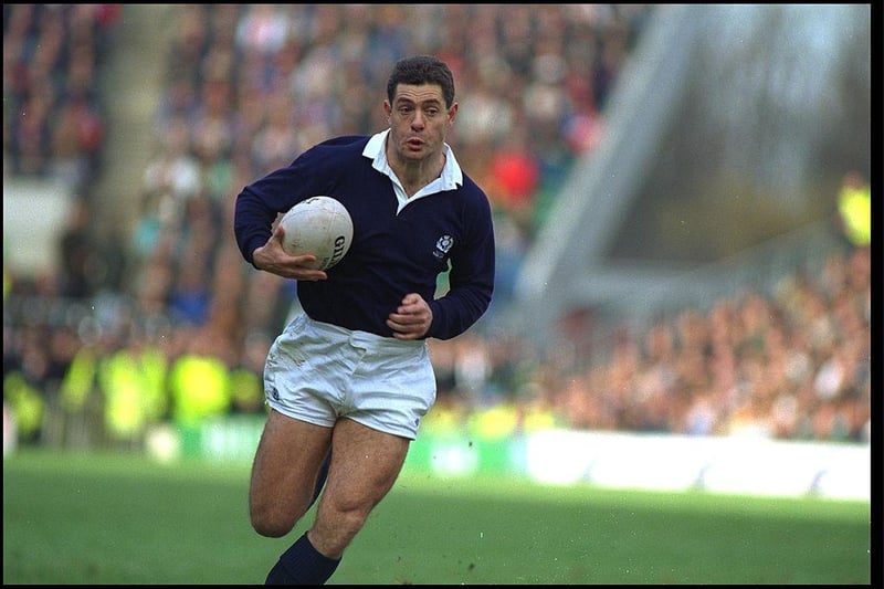 Grand Slam winner Gavin Hastings played full-back for Scotland from 1986–1995. In that time her played 61 matches, amassing a points total of 667.