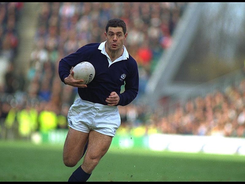 Grand Slam winner Gavin Hastings played full-back for Scotland from 1986–1995. In that time her played 61 matches, amassing a points total of 667.