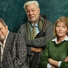 Jon Culshaw, Matthew Kelly, Jemma Redgrave and Adrian Scarborough in Barnes' People