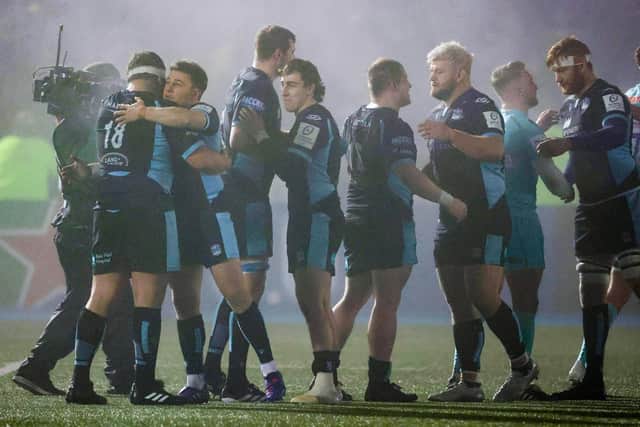 The 1872 Cup games were postponed due to a number of Covid-19 cases in the Glasgow Warriors squad. (Photo by Craig Williamson / SNS Group)