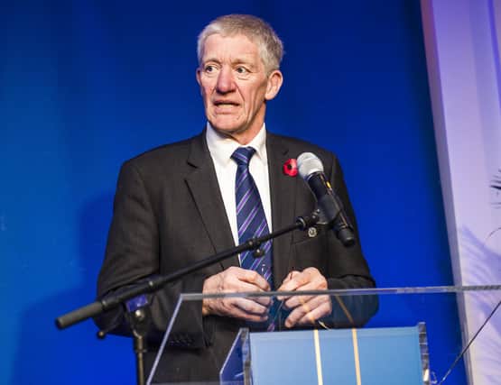 Scottish Rugby Limited chairman John Jeffrey will step down in May next year.