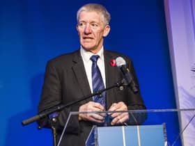 Scottish Rugby Limited chairman John Jeffrey will step down in May next year.