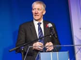 Scottish Rugby Limited chairman John Jeffrey will step down in May next year.