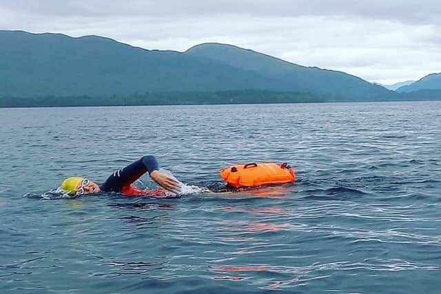 Inspired by her 10-year-old godson Felix, Perth-based artist Susie Johnston is set to take the plunge and swim the length of Loch Lomond -- around 24 miles -- to raise cash for the charity Duchenne UK