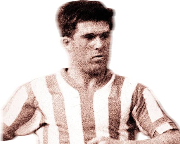 George Herd in his Sunderland strip